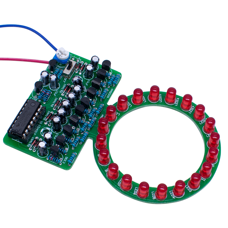Diy Electronics Projects For Students - Kit Fai-da-Te CD4017 con Lampada LED