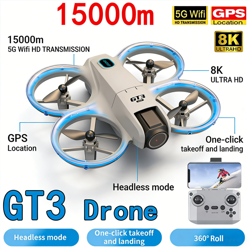 Diy Drone Electronics Kit - Nuovo GT3 MAX Drone 8K HD