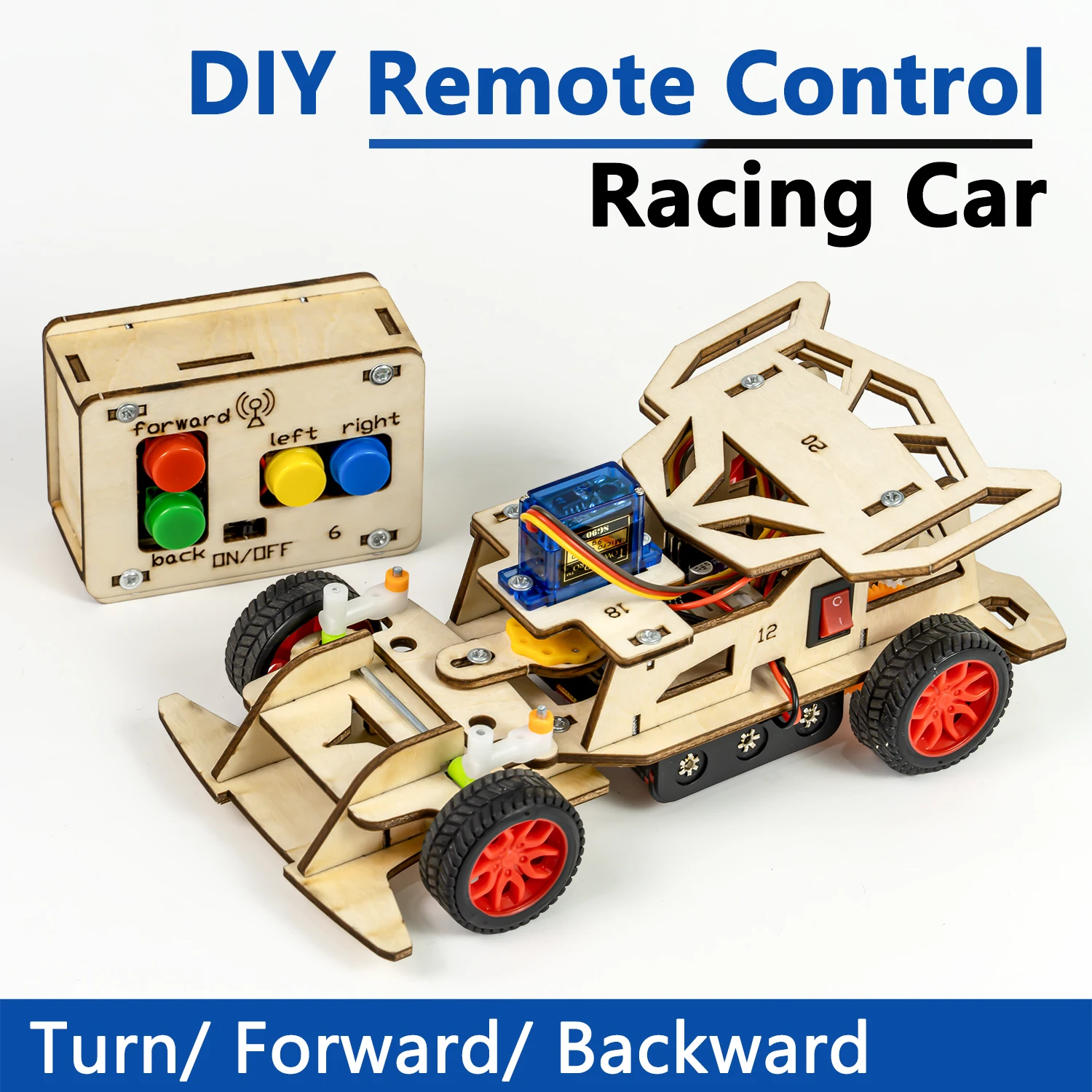 Diy Electronics Projects For Students - Kit per auto sterzo con telecomando