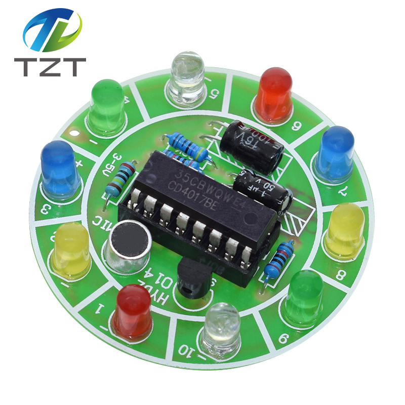 Diy Electronics Lab - Kit LED Rotante a Controllo Vocale
