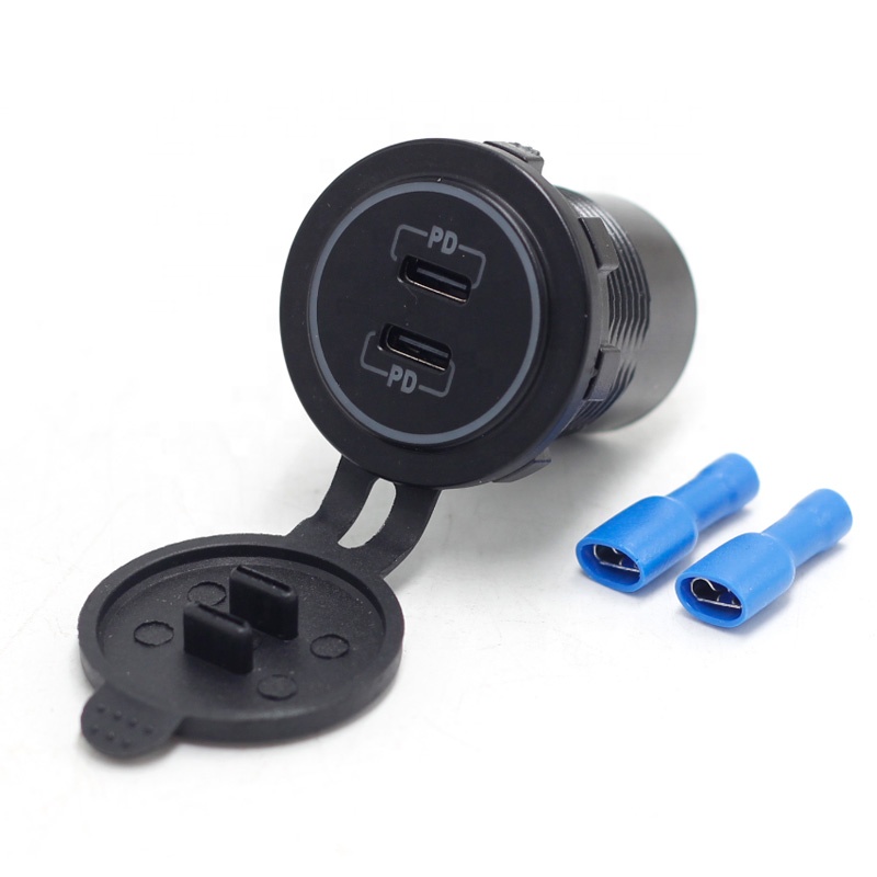 Diy Marine Electronics - Caricabatterie USB C per Auto 12V,