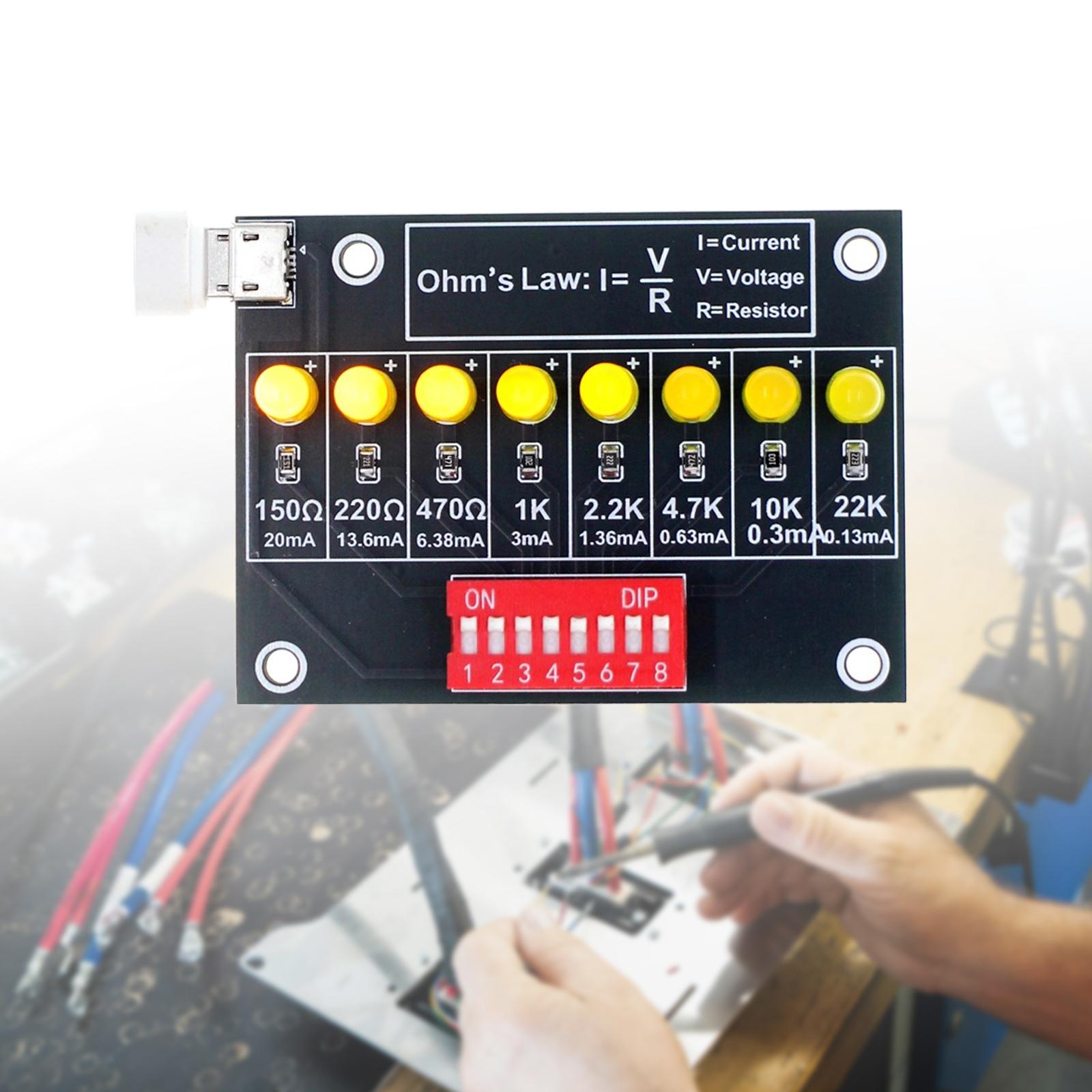Learn Diy Electronics - Kit Pratica Saldatura Fai-da-te: Scheda Didattica