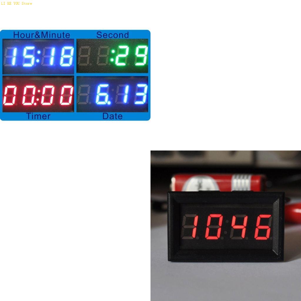 Diy Motorcycle Electronics - W3JE Orologio digitale Orologio elettronico Display