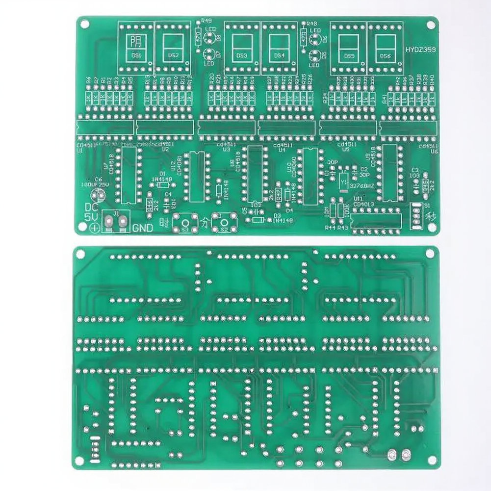 Diy Electronics Projects For Students - Kit Orologio Fai-da-Te a 6 Cifre
