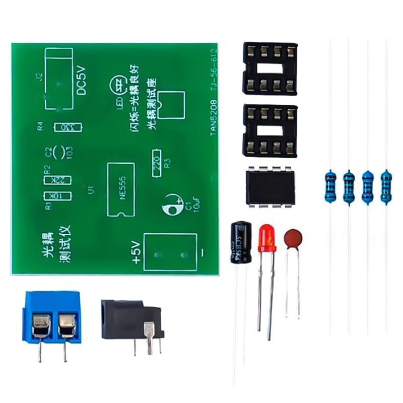 Diy Electronics Test Equipment - Kit tester accoppiatore ottico Pratica scheda