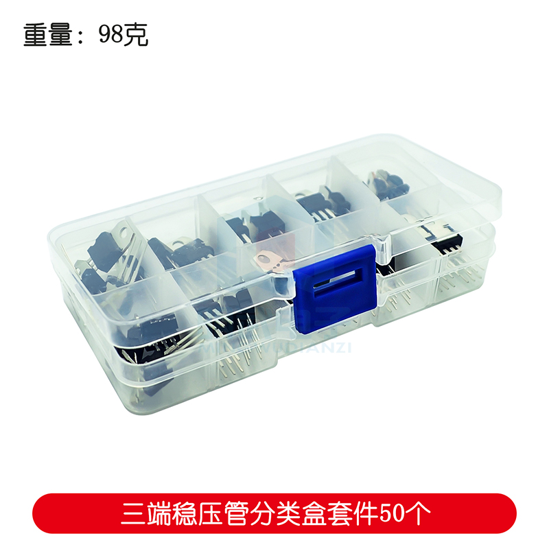 Lm317 Voltage Regulator - 10 tipi X5PCS L7805/L7806/L7812CV/7824/LM317/7808/7809/7810/7815/7818CV Kit scatola