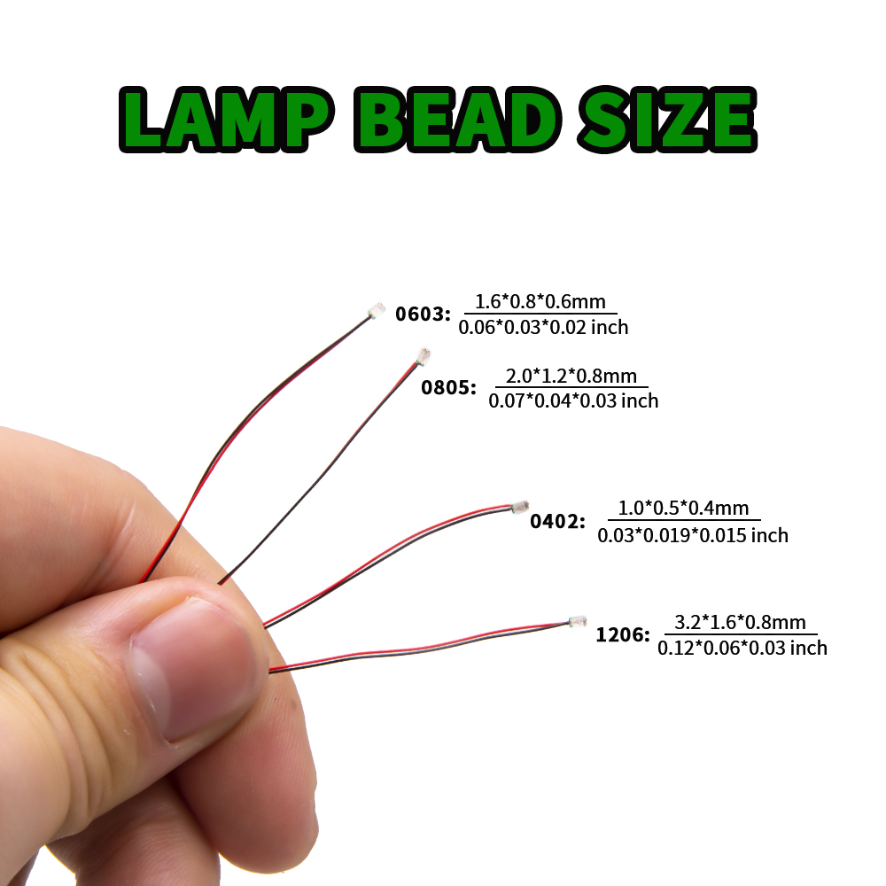 Diy Electronics Repair Kit - Set di 10 Micro LED Pre-Saldati