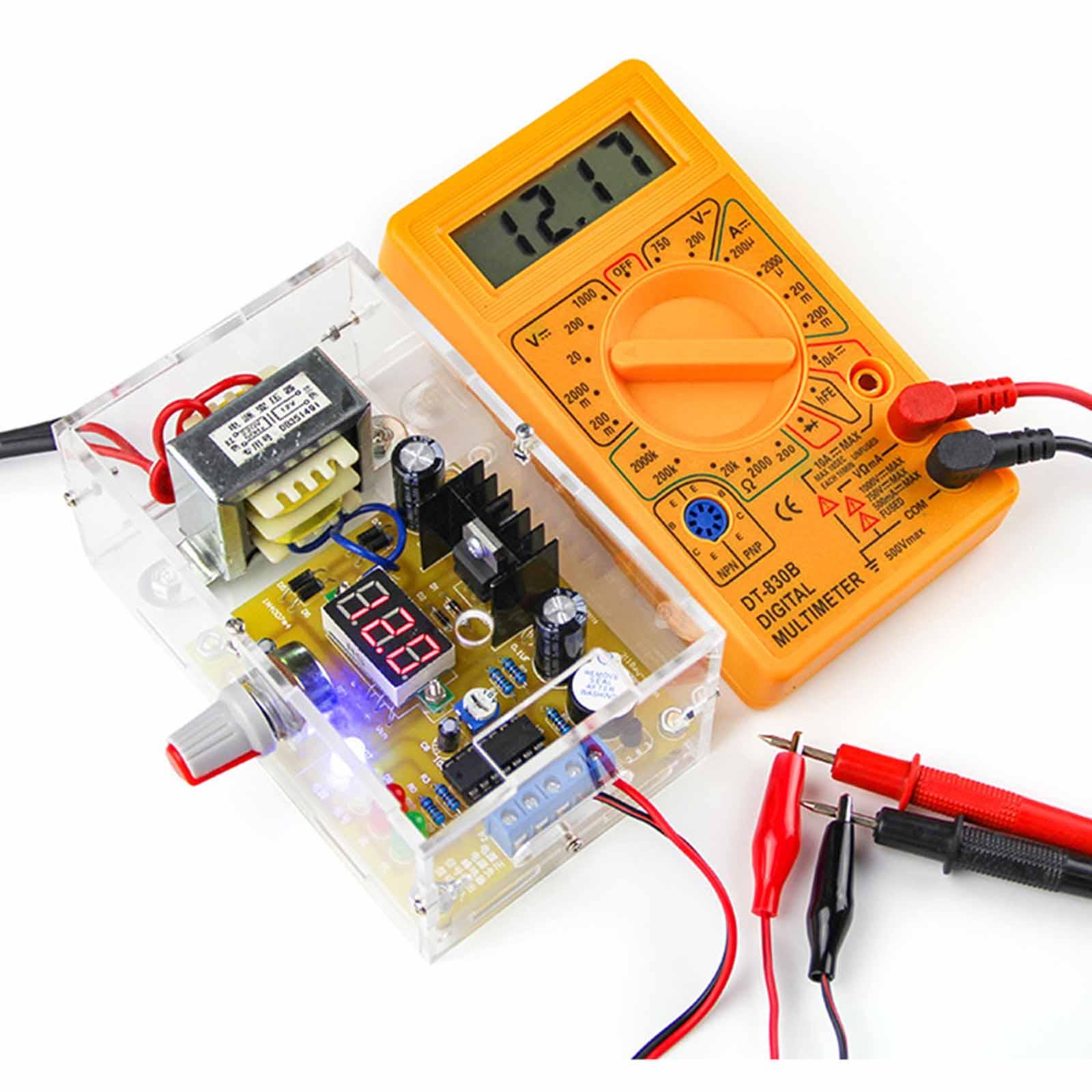 Diy Electronics Course - Modulo di Alimentazione con Regolatore di