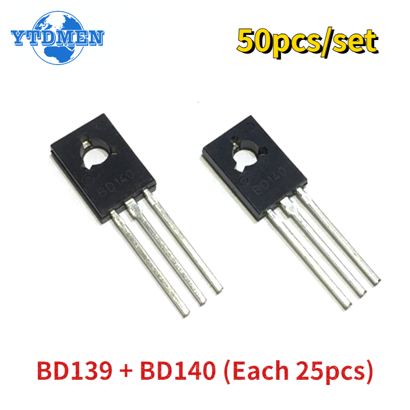 Lm317 Voltage Regulator - 50 pz/set Transistor BD139 BD140 Ogni