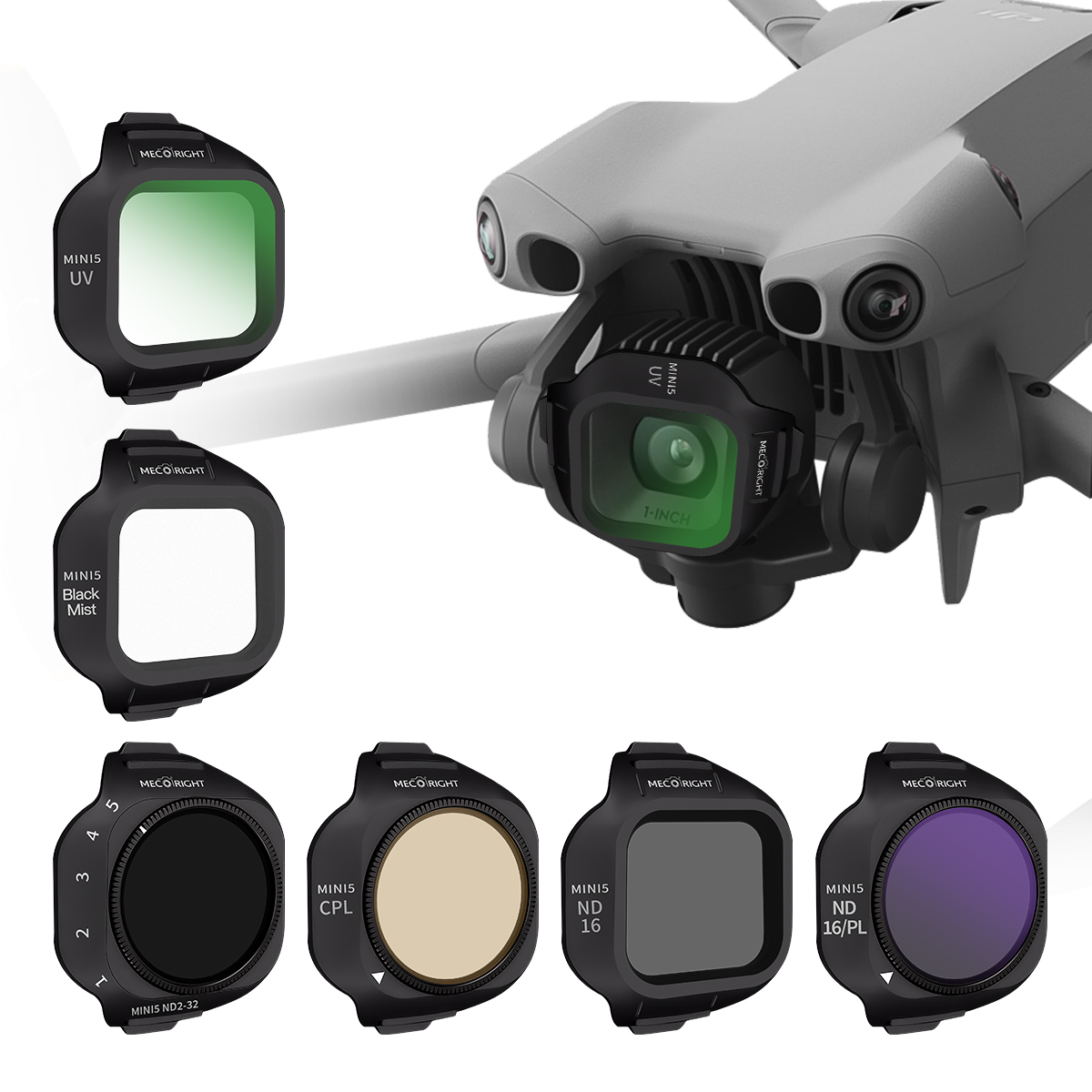 Diy Drone Electronics Kit - Set di Filtri Mecoright per DJI