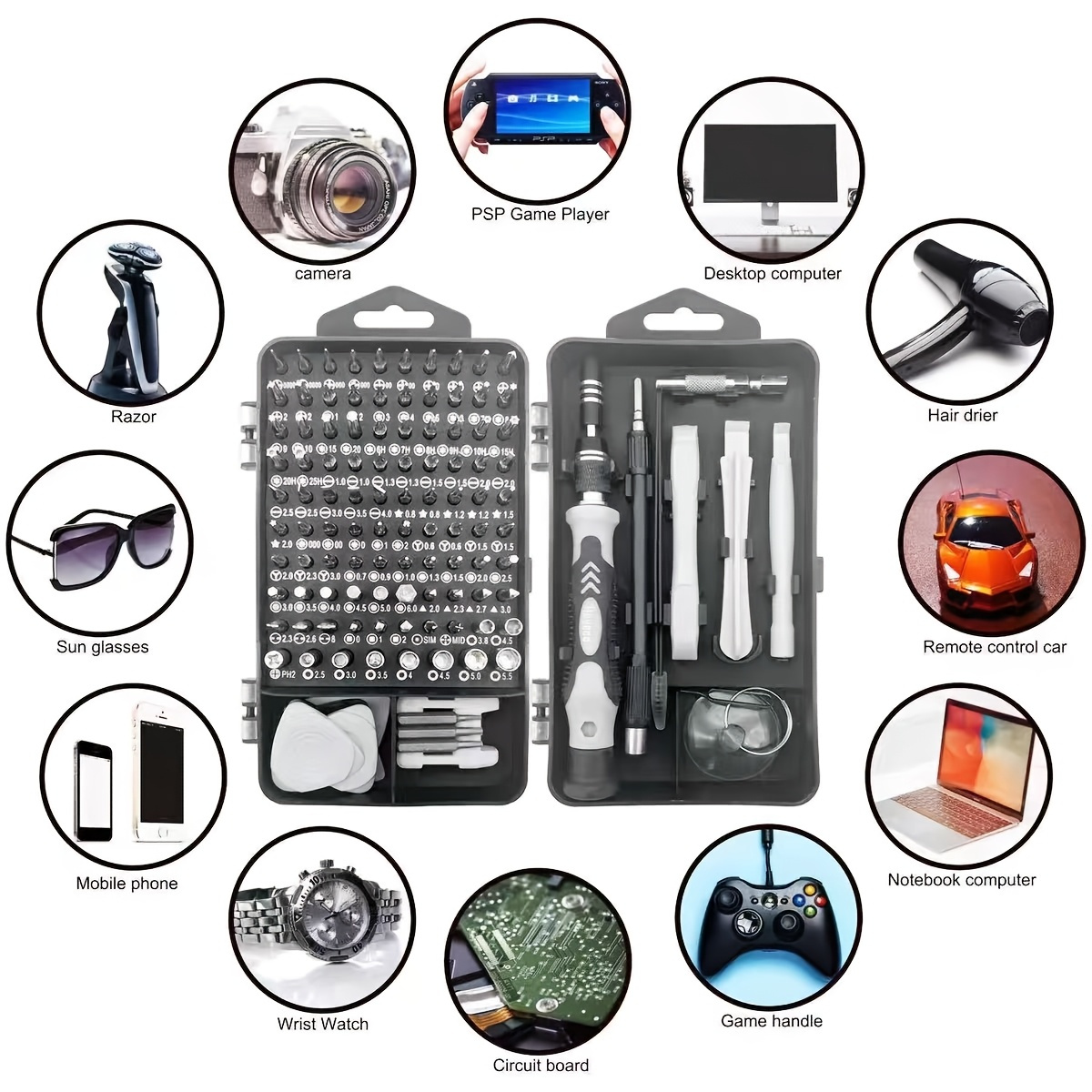 Set di punte per cacciavite 11 - Diy Electronics Repair Kit recensione e prezzo