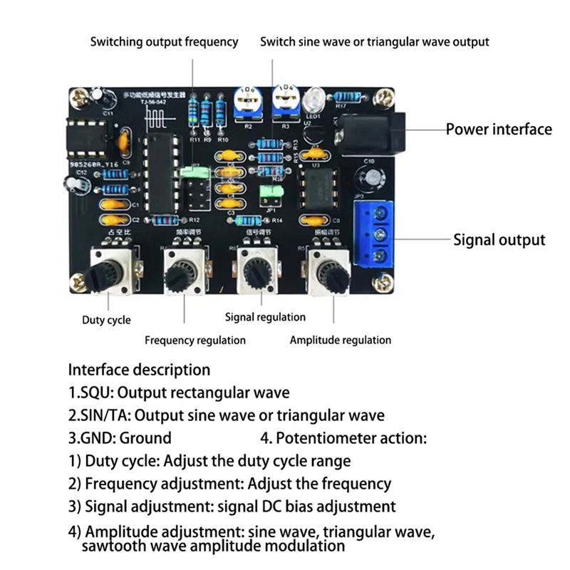 A76I-ICL8038 Modulo generatore - Diy Elektronik recensione e prezzo