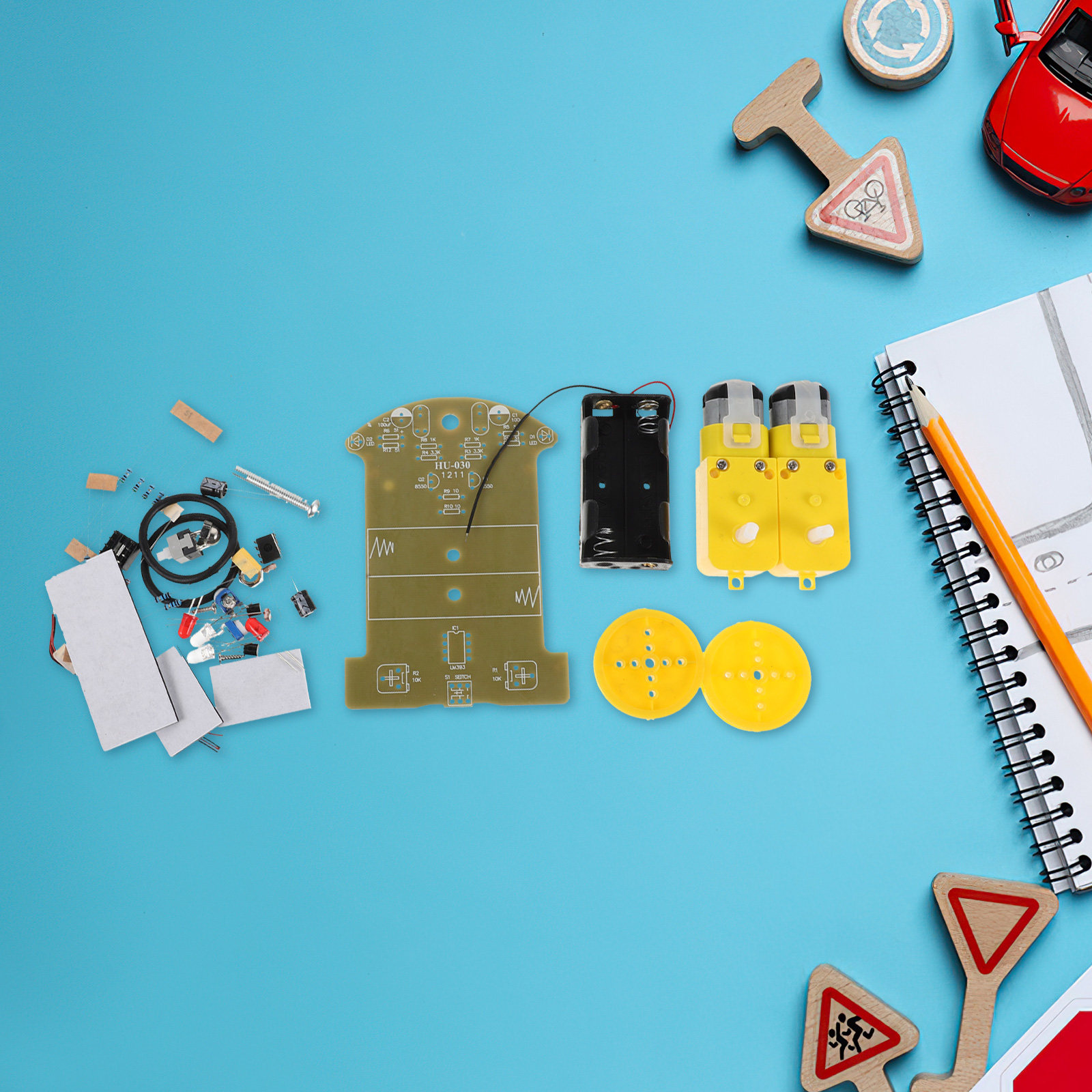 Kit Robot Auto Segui Linea per - Learn Diy Electronics recensione e prezzo