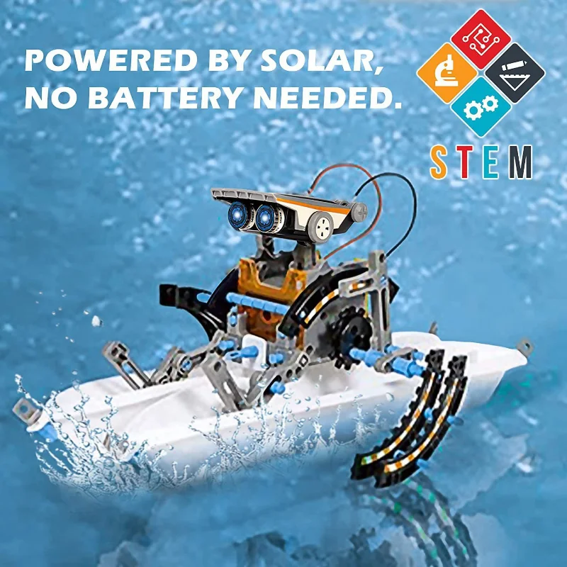 Kit robot ad energia solare 13 - Diy Robot Electronics Kit recensione e prezzo