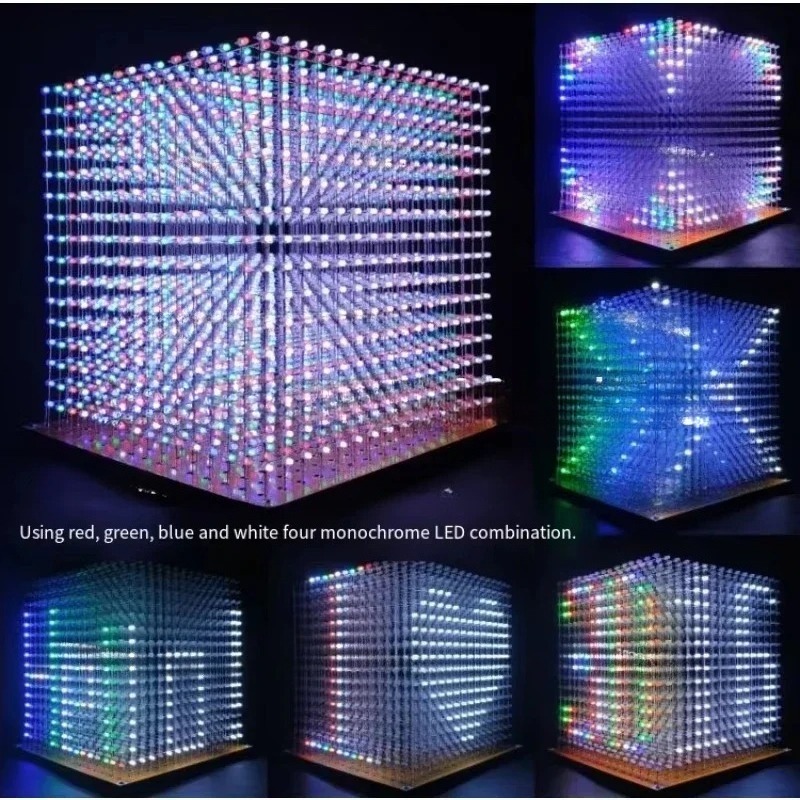 3 Kit Cubo Luminoso D16mini 16 - Diy With Electronics recensione e prezzo