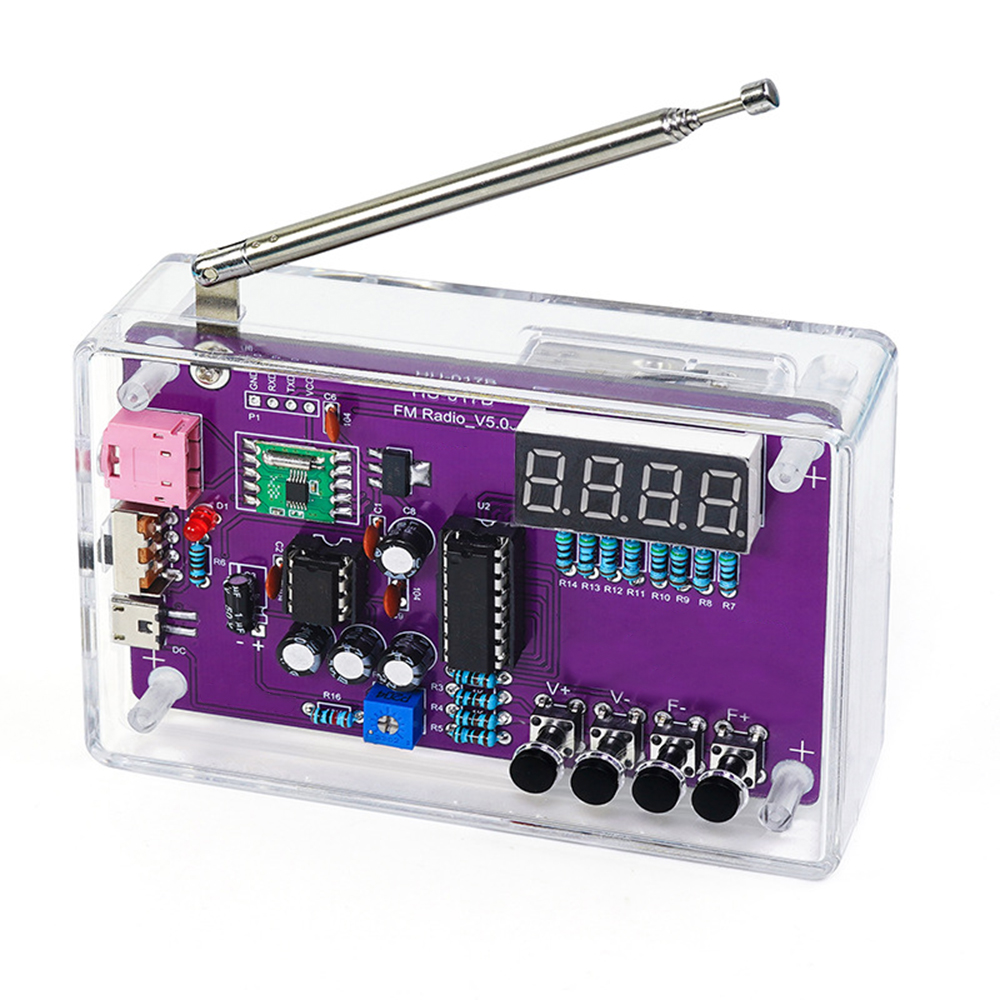 Kit Radio HU-017A/HU-017B, un  - Diy Electronics Course recensione e prezzo