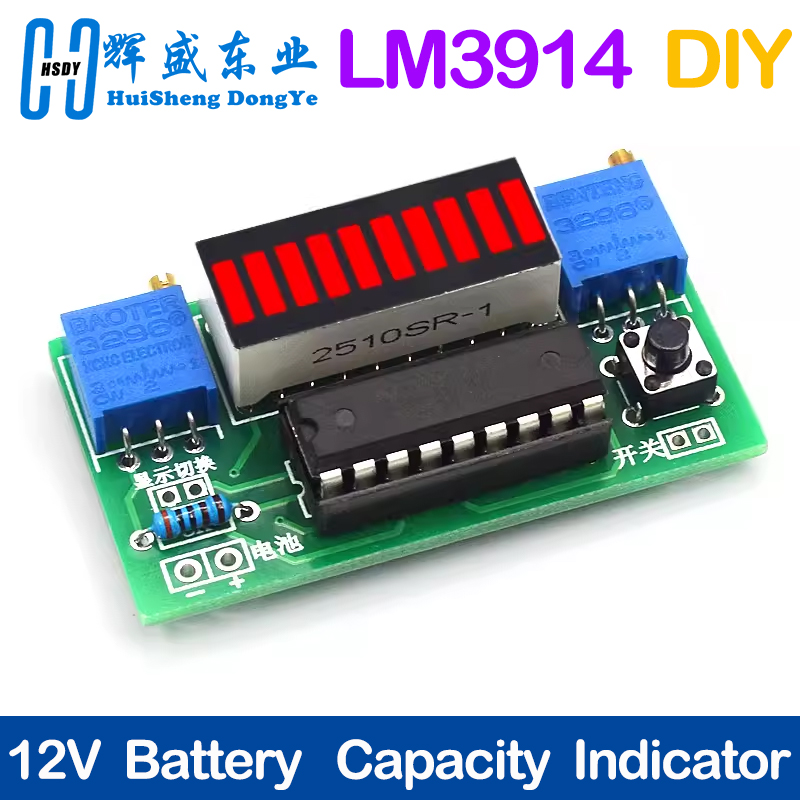LM3914 10 Segmenti 3.7V Al Lit - Diy Electronics Test Equipment recensione e prezzo
