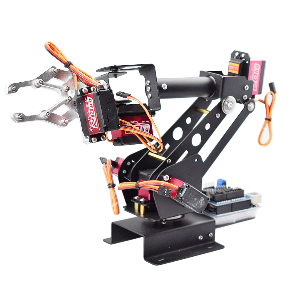 Braccio Robotico a 6 Gradi di  - Diy Robot Electronics Kit recensione e prezzo