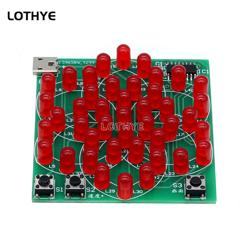 43 LED Multi Style Pattern mul - Diy Electronics Components Kit recensione e prezzo