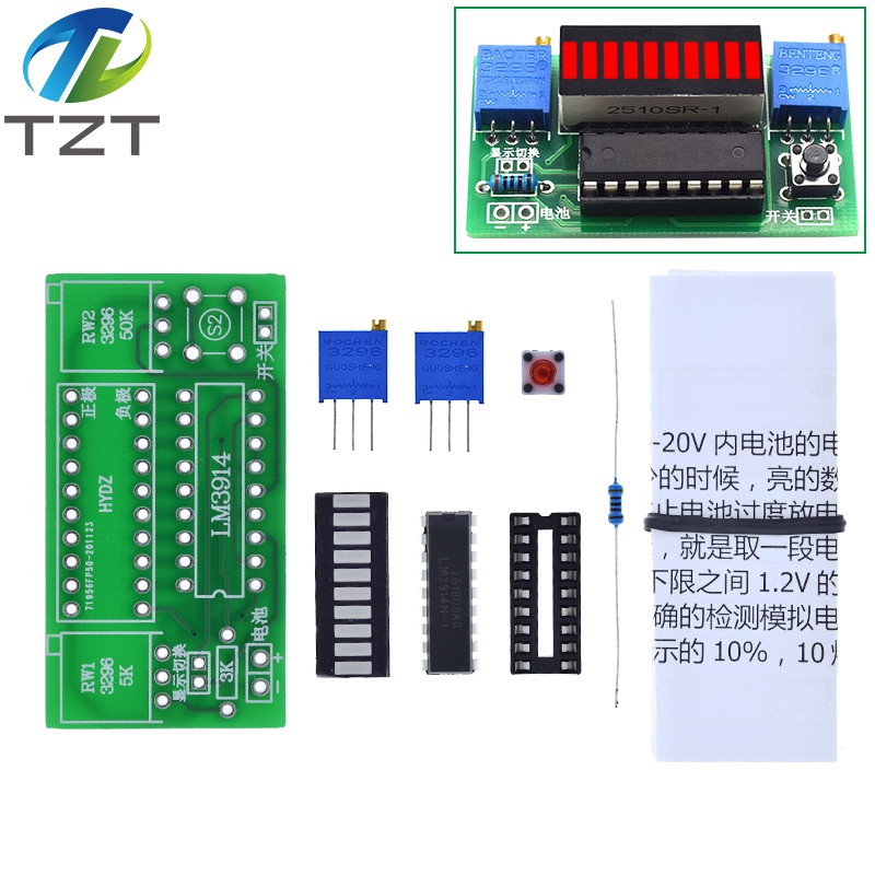 1/3 Pezzi LM3914 Indicatore di - Diy Electronics Test Equipment recensione e prezzo