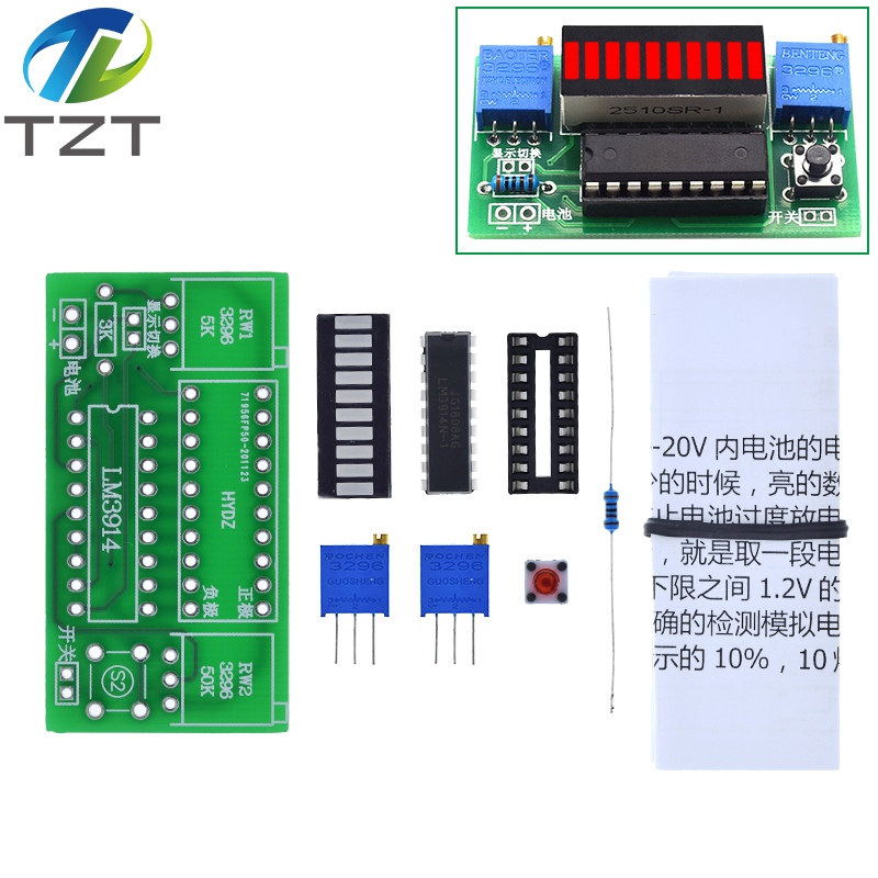 1/3 Pezzi LM3914 Indicatore di - Diy Electronics Test Equipment recensione e prezzo
