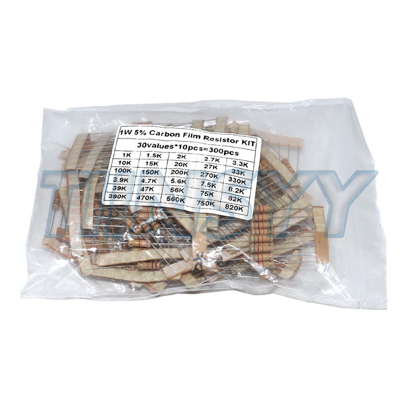 Kit di 300 Resistori 1W 5% a F - Diy Electronics Components Kit recensione e prezzo
