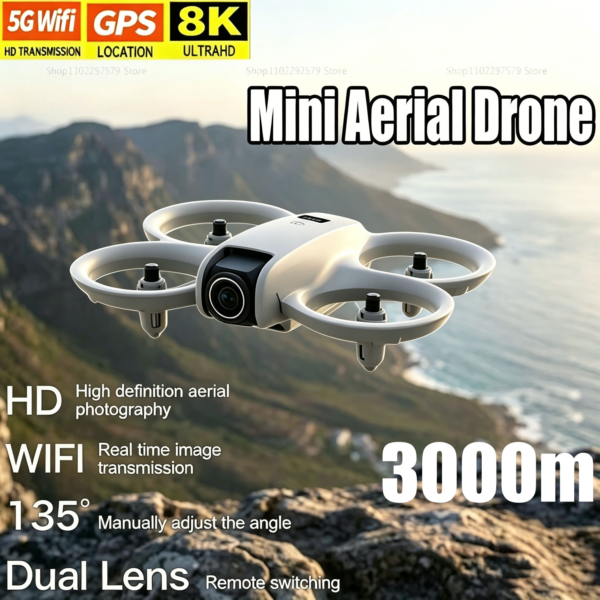 Mini Drone con Telecamera HD 8 - Diy Drone Electronics Kit recensione e prezzo