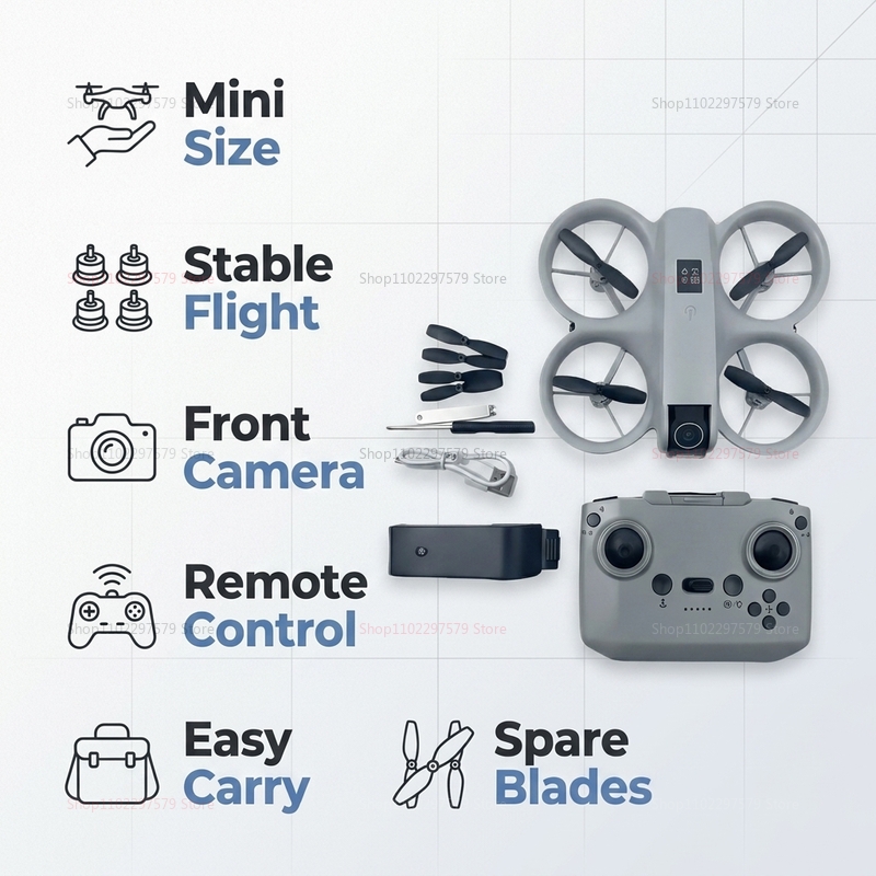 Mini Drone con Telecamera HD 8 - Diy Drone Electronics Kit recensione e prezzo