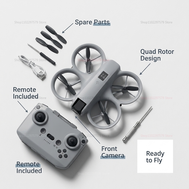 Mini Drone con Telecamera HD 8 - Diy Drone Electronics Kit recensione e prezzo