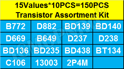 150PCS TO-126 Kit assortimento - Lm317 Voltage Regulator recensione e prezzo