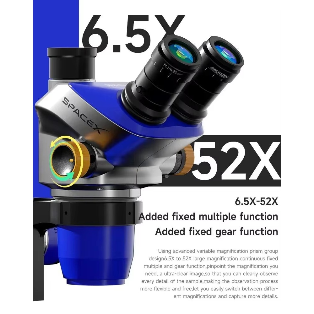 Microscopio trinoculare Ranlra - Diy Electronics Microscope recensione e prezzo