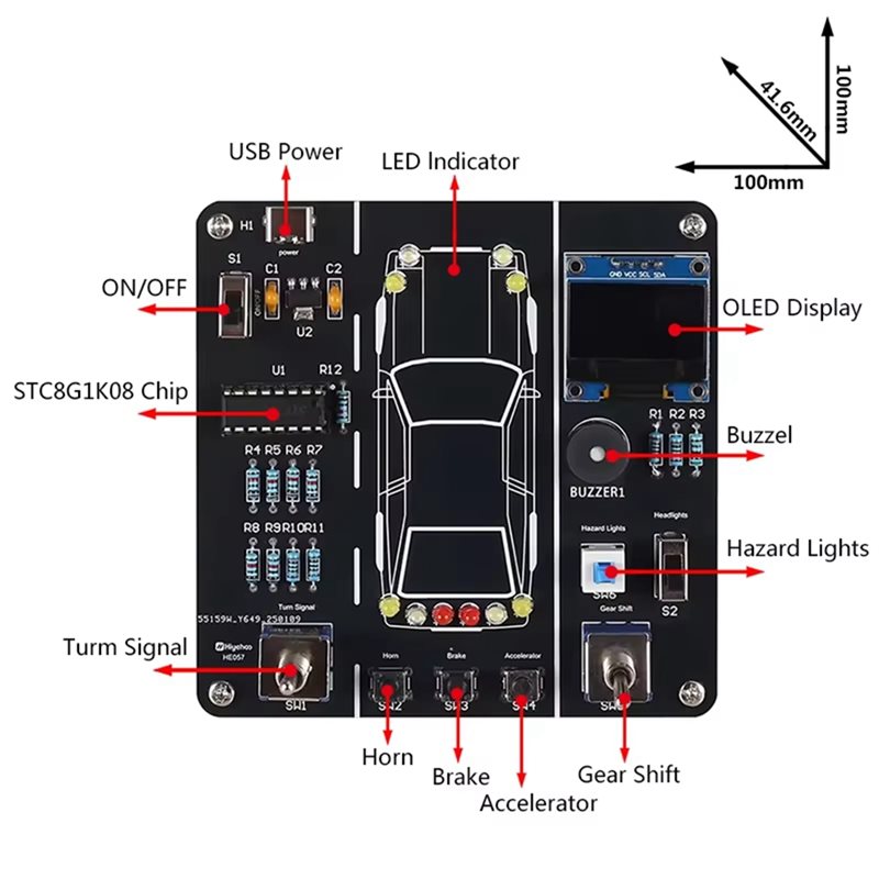 Kit di Pratica per Saldatura e - Diy Electronics Projects For Students recensione e prezzo