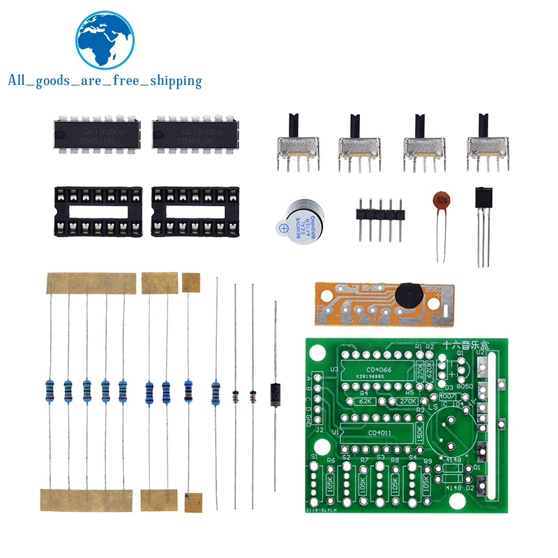 16 Scatola di risonanza musica - Diy Electronics Repair Kit recensione e prezzo
