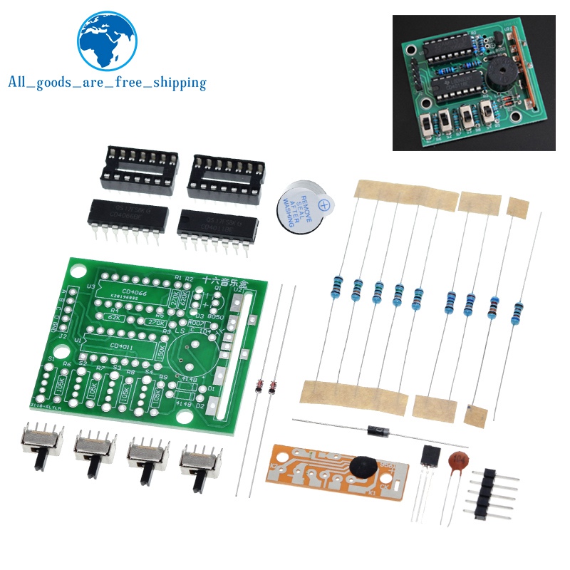 16 Scatola di risonanza musica - Diy Electronics Repair Kit recensione e prezzo