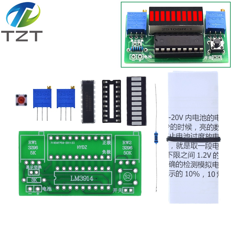 1/3 Pezzi LM3914 Indicatore di - Diy Electronics Test Equipment recensione e prezzo
