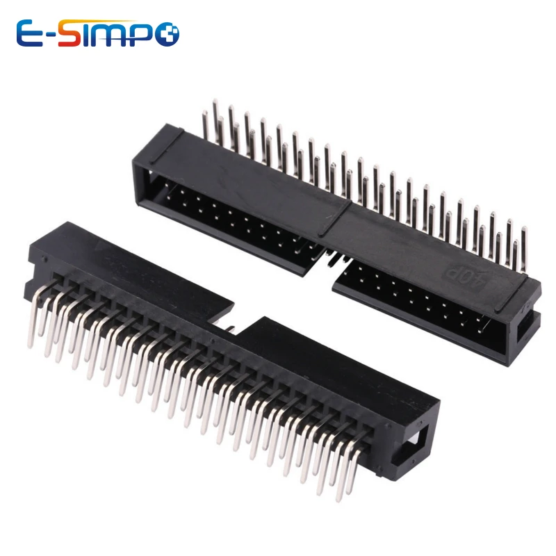 10 pz DC3 2.54mm DIP RA Ad Ang - Male Female Header Pin recensione e prezzo