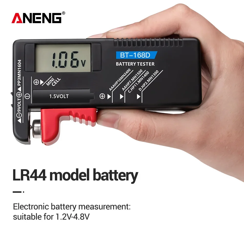 Tester per Batterie ANENG BT-1 - Diy Electronics Test Equipment recensione e prezzo