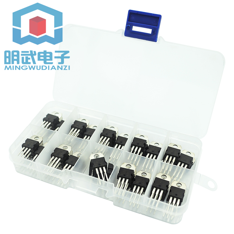 10 tipi X5PCS L7805/L7806/L781 - Lm317 Voltage Regulator recensione e prezzo