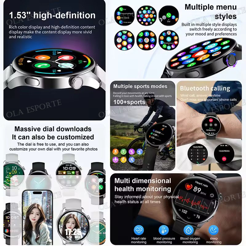 Nuovo Smartwatch per Uomo e Do - Diy Electronics Audio recensione e prezzo