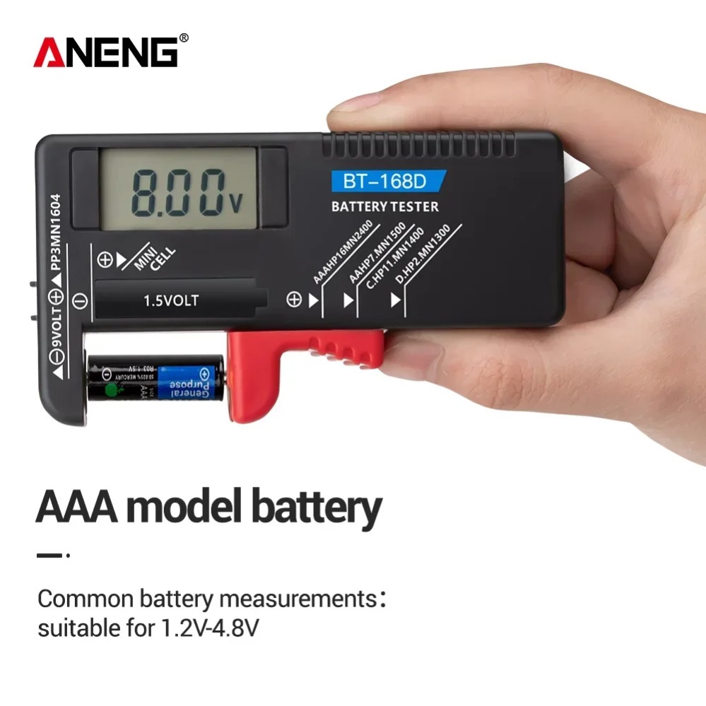 Tester per Batterie ANENG BT-1 - Diy Electronics Test Equipment recensione e prezzo