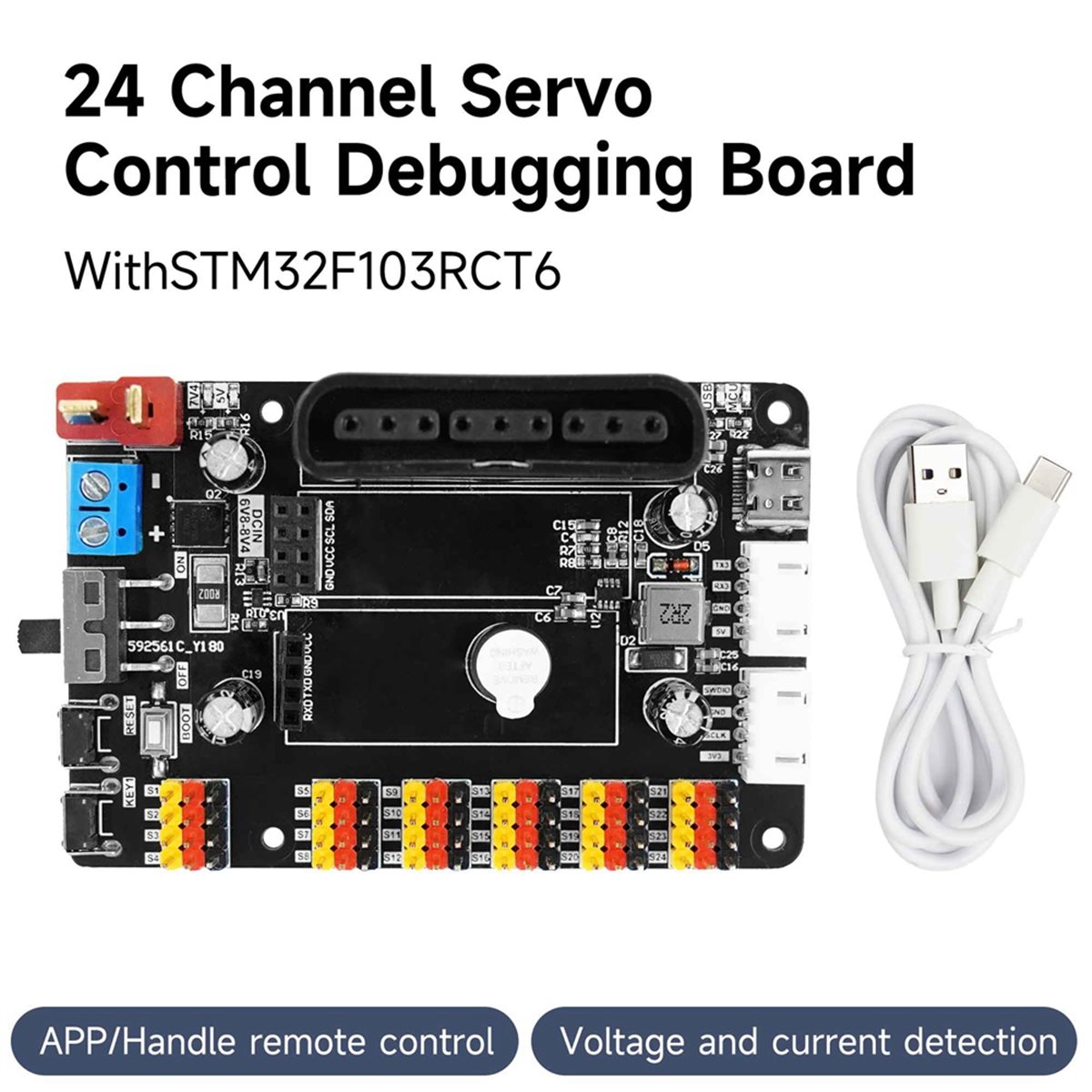 Scheda di Debugging PWM a 24 C - Diy Robot Electronics Kit recensione e prezzo
