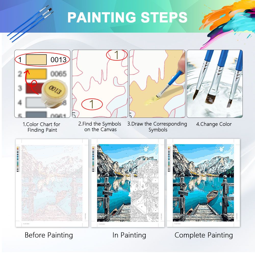 HUACAN Kit Pittura a Olio con  - Diy Elektronik recensione e prezzo